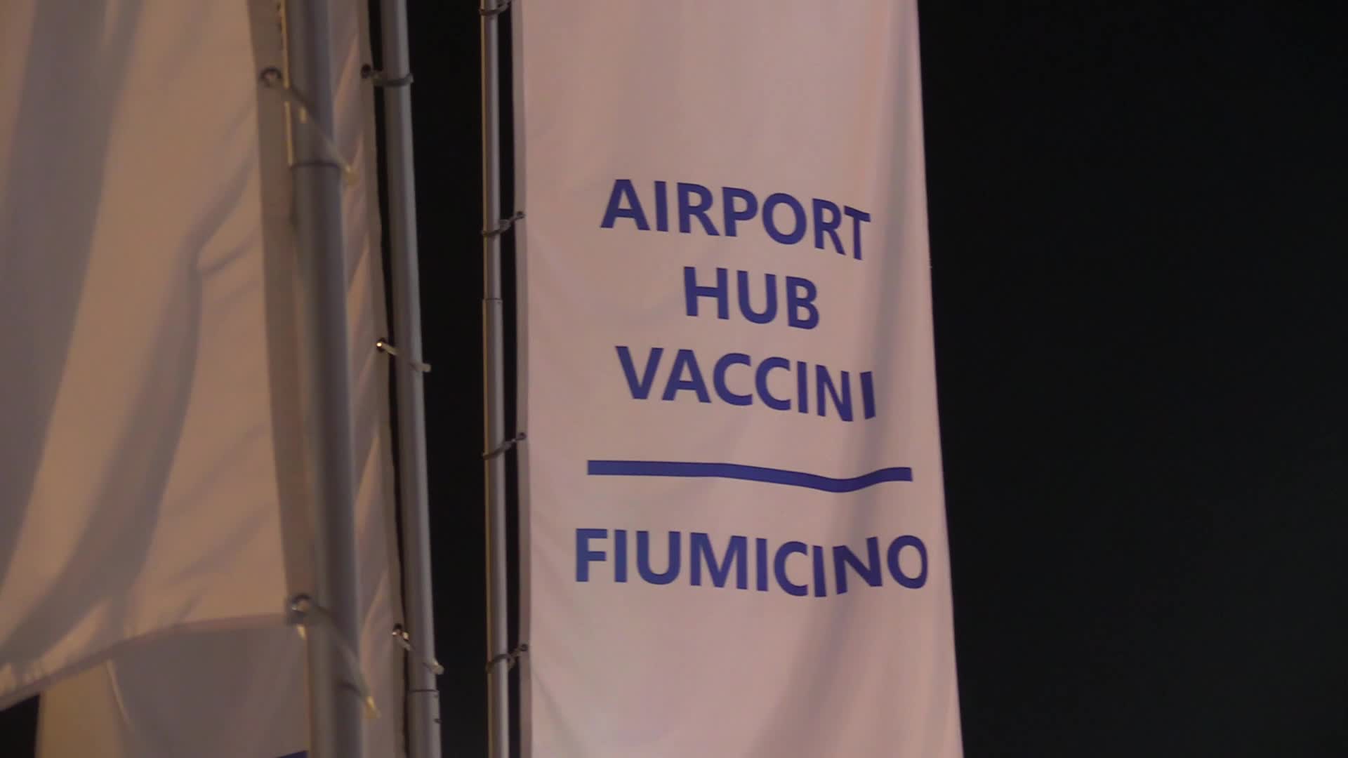 Vaccini, hub Fiumicino aperto anche di sera fino alle 24