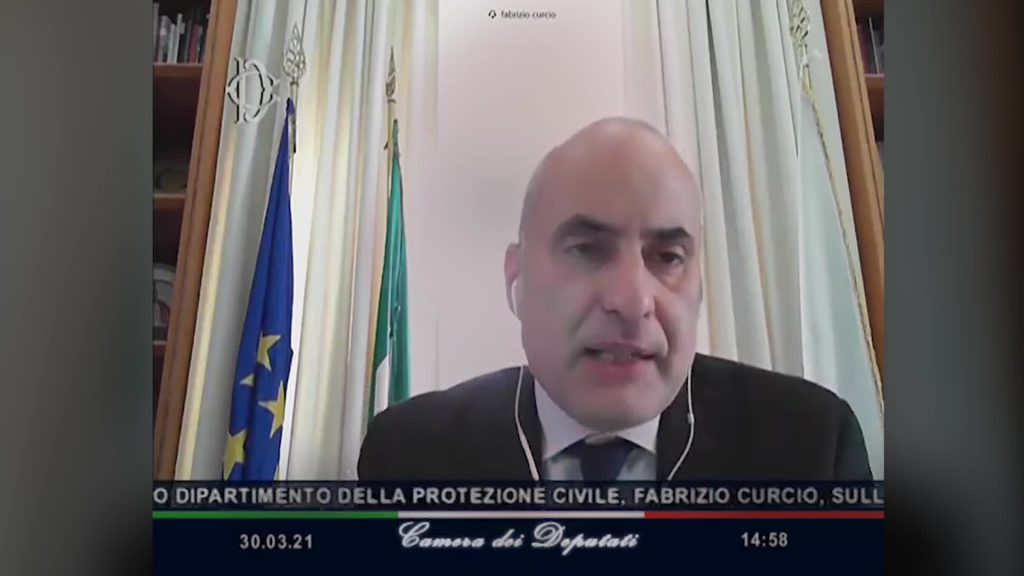 Vaccini, Curcio: "Dosi a fine giornata? Darle a chi spettano"