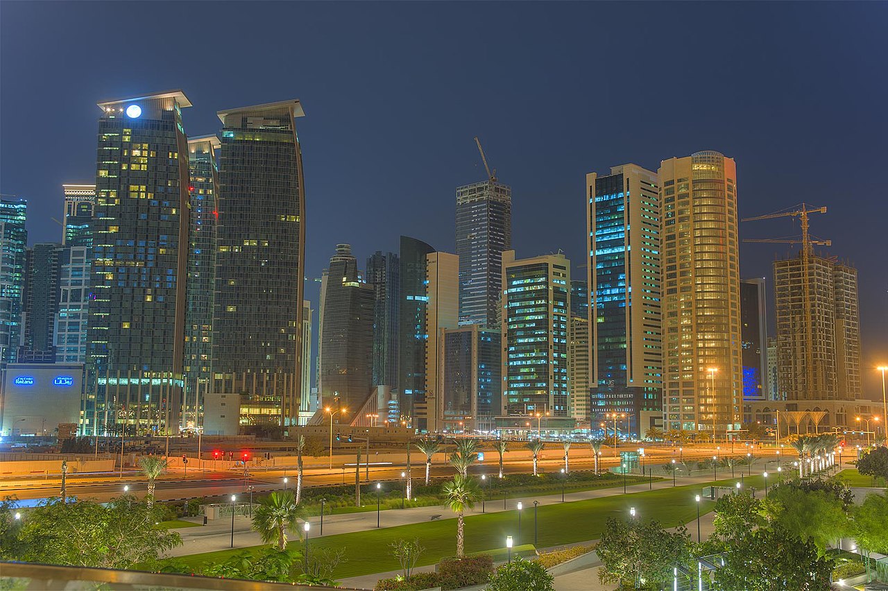 Doha, Qatar (West Bay nei pressi dello Sheraton Hotel)