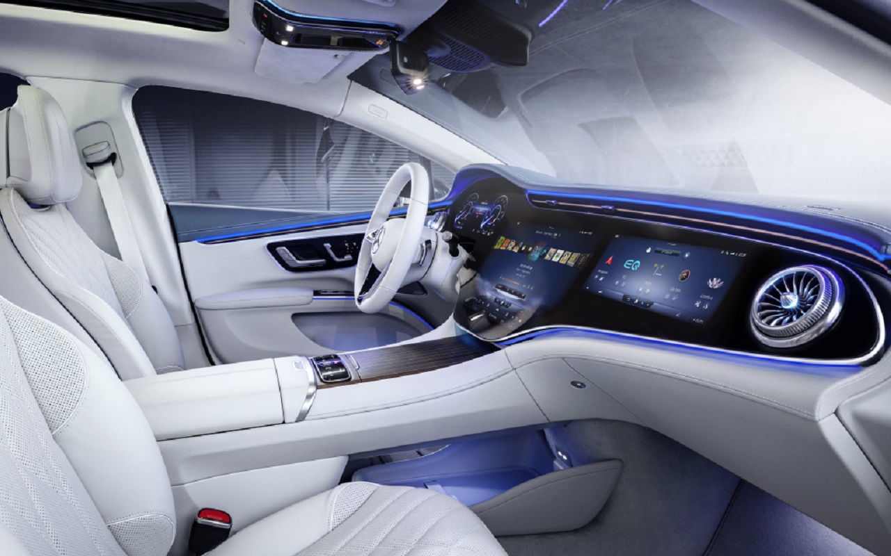 La Mercedes EQS avrà degli interni “spaziali”