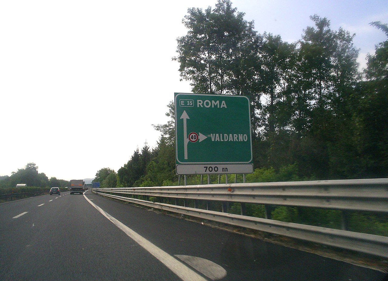 Autostrada A1, Bologna-Firenze-Roma