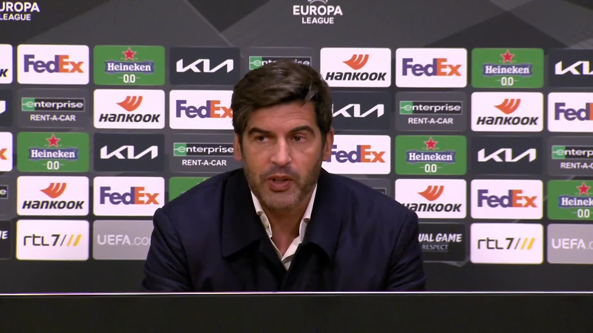 Europa League, Roma, Paulo Fonseca