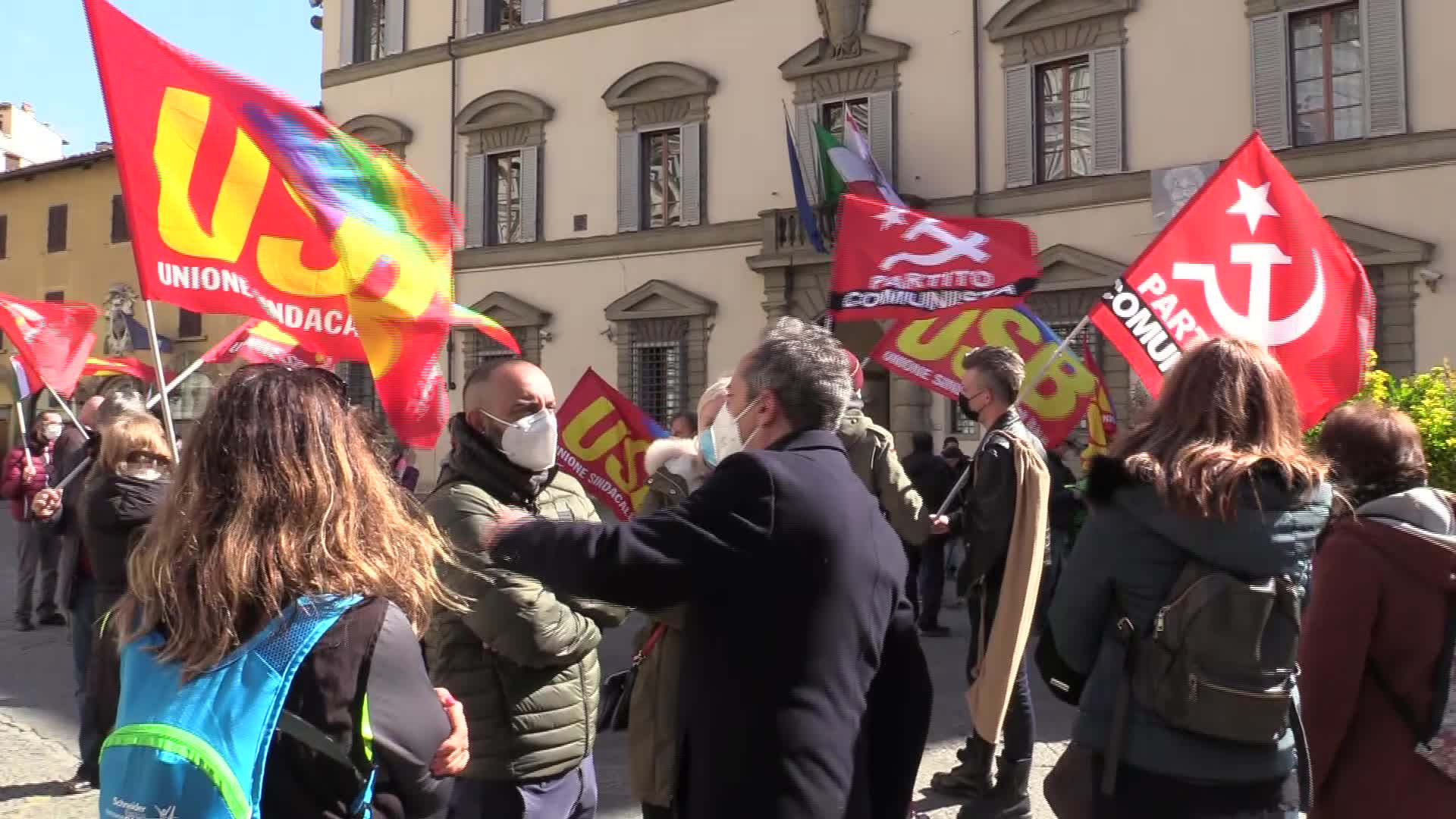 Aeroporto di Firenze, lavoratori in protesta: "Lo si sta svendendo"