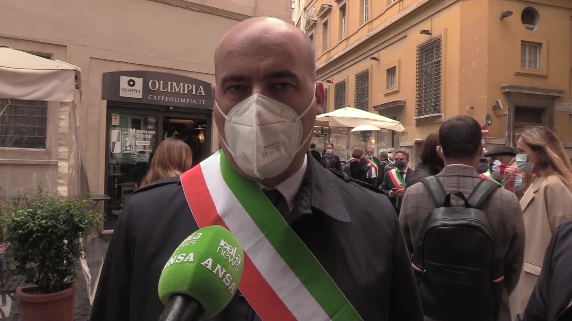 Pnrr, la protesta dei sindaci dell'Agrigentino a Roma: "Vogliono un'Italia ricca ed una povera"