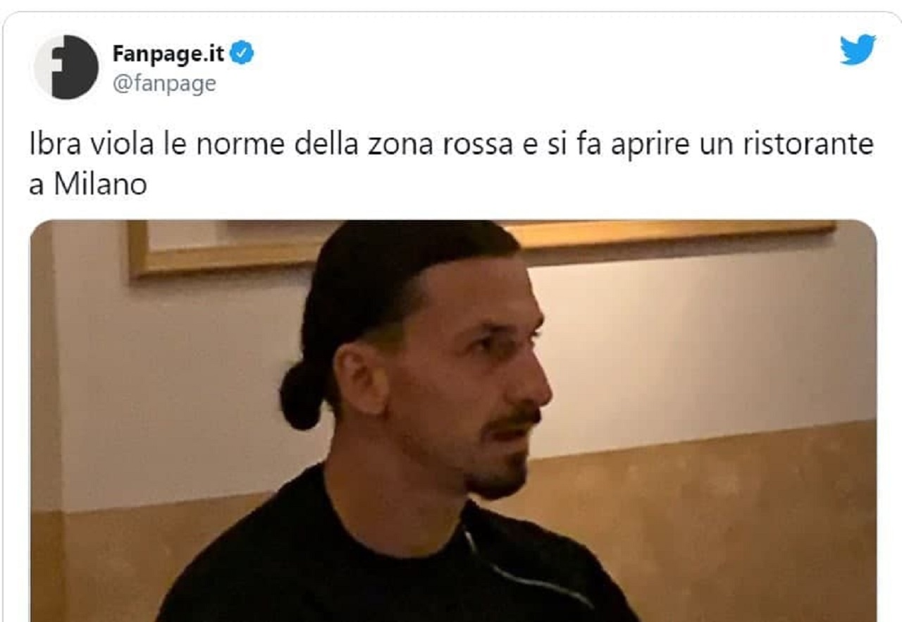 Zlatan Ibrahimovic, Fanpage