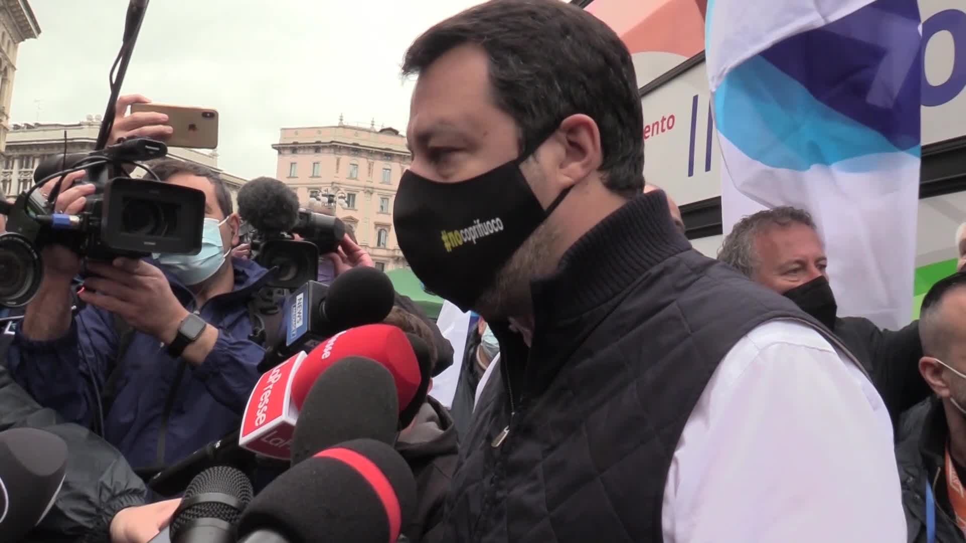 Primo Maggio, Salvini: "L'obiettivo è far tornare tutti a lavoro entro metà mese"