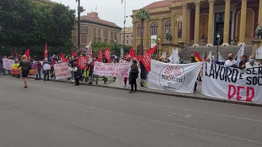 Proteste Palermo Teatro Massimo