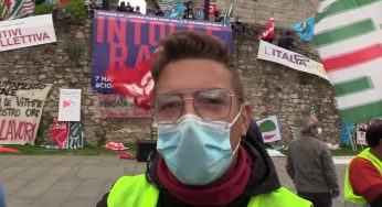 Prato, sindacati in piazza per Luana D’Orazio: “Gli infortuni sono diventati la normalità”