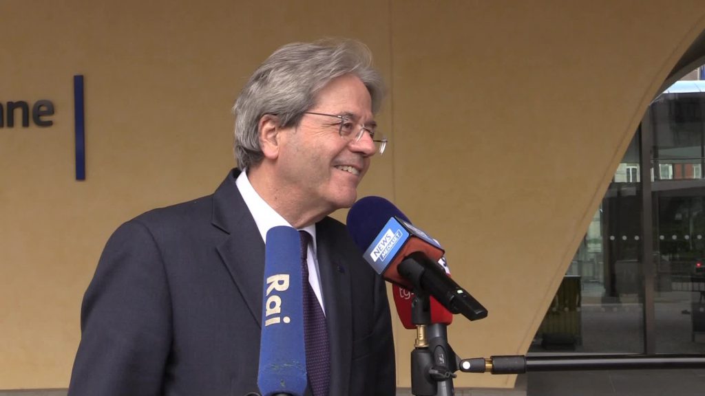 Italia, Gentiloni: "Sfida è mettere in attuazione piano ripresa e fondi UE"