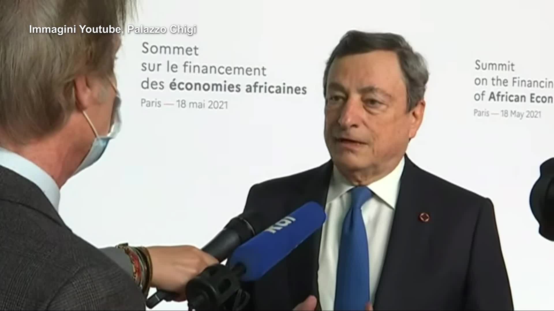 Riaperture, Draghi: "La strategia è vaccinare e rispettare le regole"