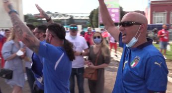 Europei, fuori dall’Olimpico entusiasmo per Turchia-Italia – VIDEO