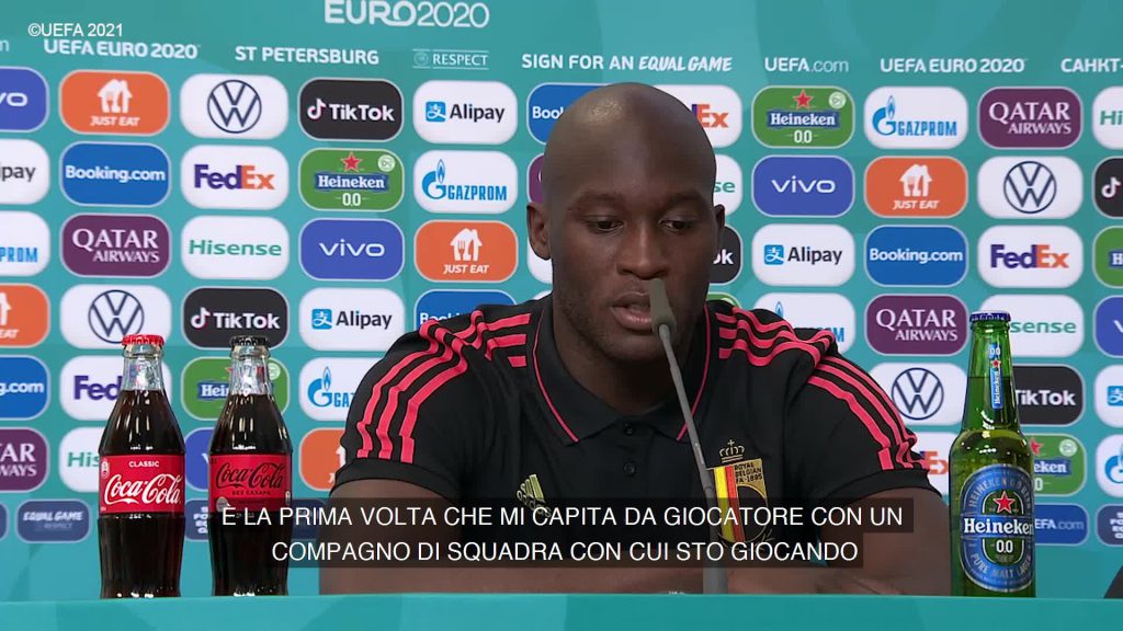 Europei, Lukaku su Eriksen: "Ho pianto, pensavo alla sua famiglia"