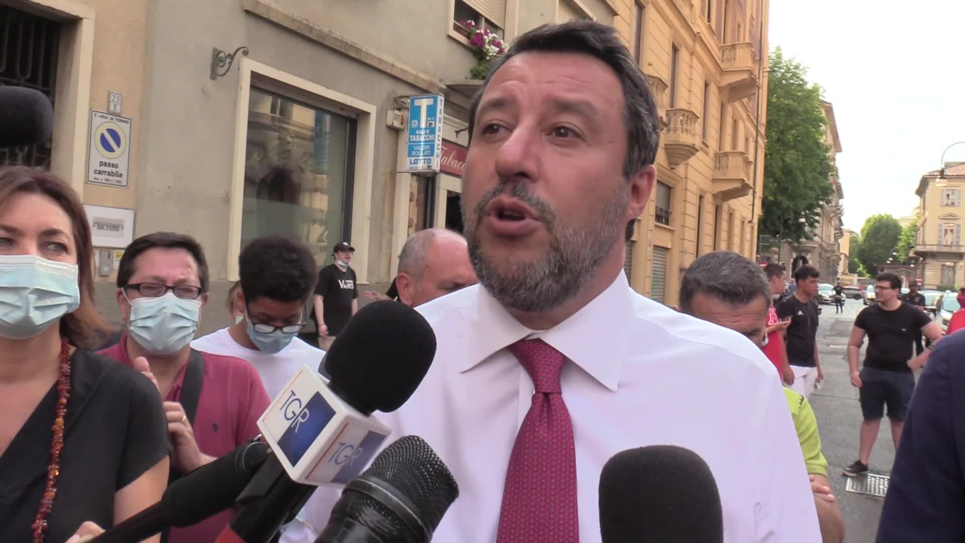 Ddl Zan, Salvini: "Se Letta non dà retta al Papa è un problema"