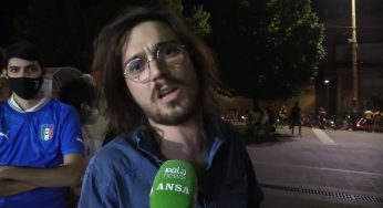 Italia batte Belgio, Roma in festa. </br>Ma finisce male: “Noi manganellati”