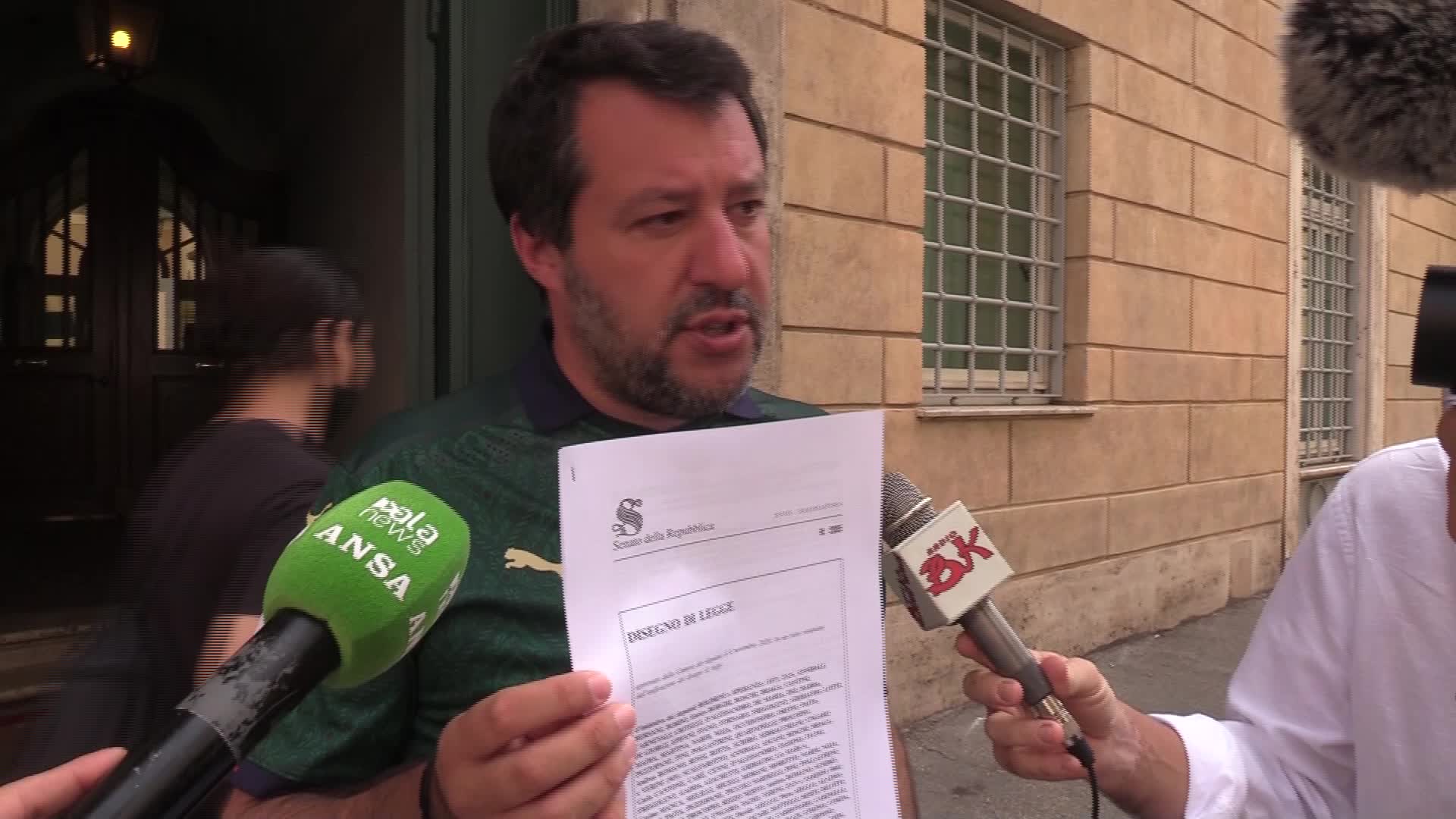 Ddl Zan, Salvini: "Letta vuole affossarlo". Poi, un suo 'pronostico'