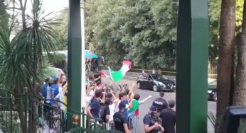 Euro 2020, la Nazionale arriva al Parco dei Principi. VIDEO