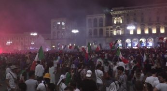 Euro 2020, i festeggiamenti nelle piazze italiane per la vittoria azzurra