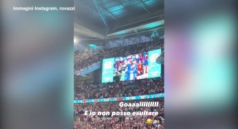 Rovazzi, a Wembley tra gli inglesi: “Gol, ma non posso esultare”. VIDEO
