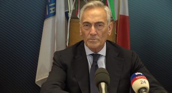 Euro 2020, Gravina scherza con i cronisti: “Non rubateci la Coppa”