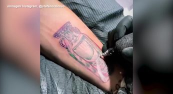Europei, Donnarumma si tatua la coppa sul braccio. VIDEO