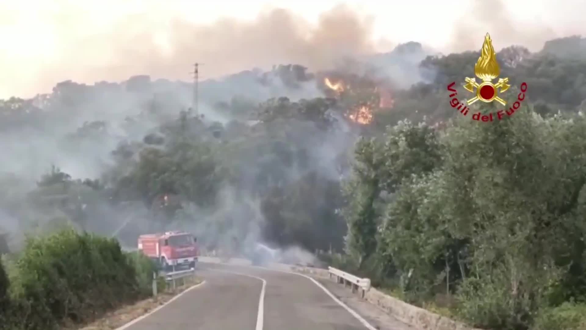 Incendi Sardegna, le pompe funebri Taffo ai piromani: “Vi cremiamo noi”
