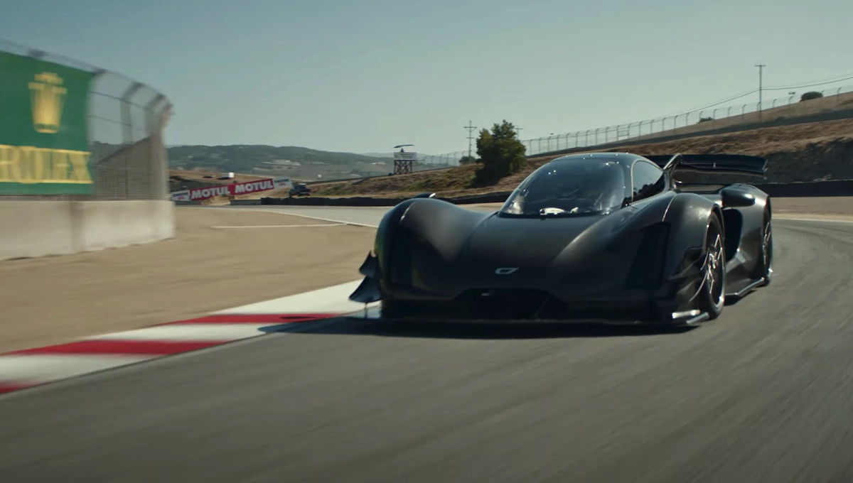 L’hypercar ibrida Czinger 21C da record a Laguna Seca