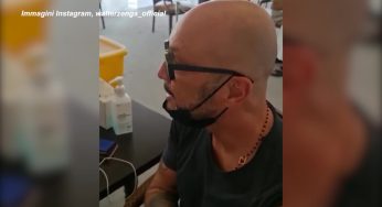 Zenga si vaccina per la quarta volta </br>a Dubai, e spiega perché