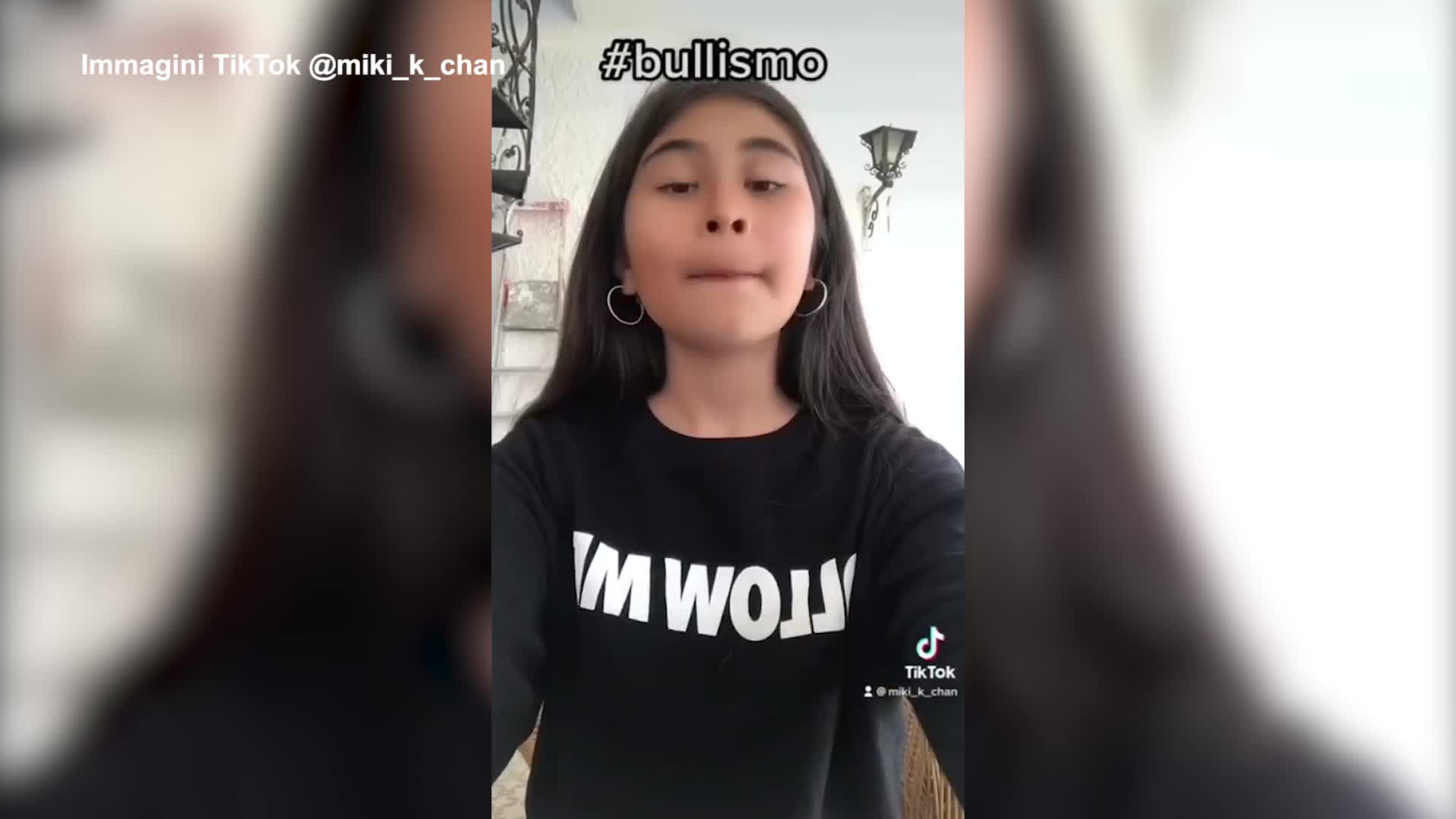 Bullismo, Miki a 11 anni deride le prese in giro su TikTok