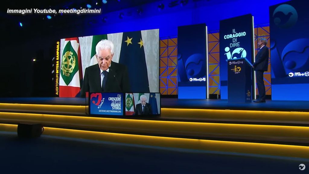 Mattarella apre il Meeting Cl: "Vaccinarsi è un dovere"