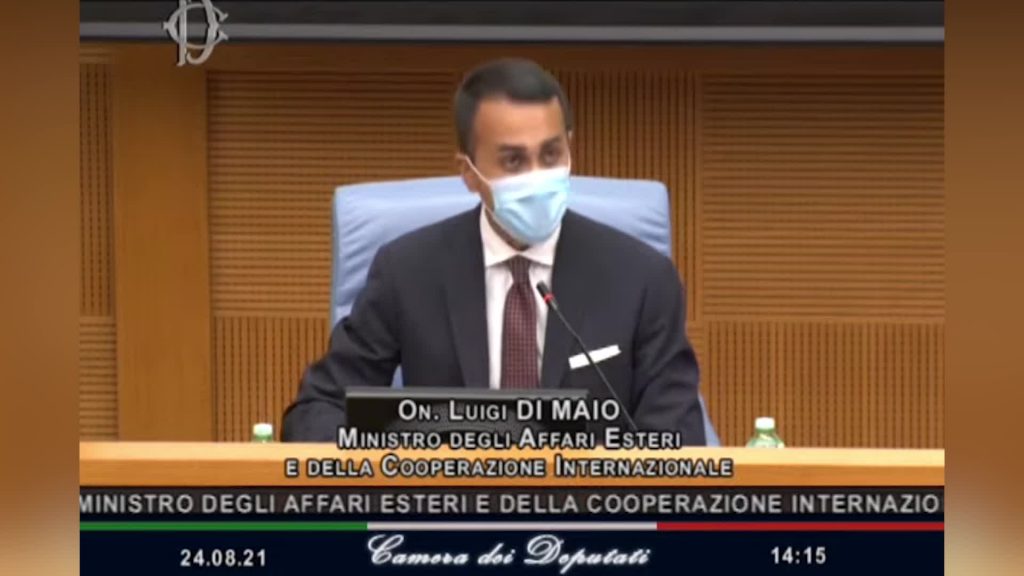 Di Maio in Parlamento su Afghanistan: "Non siamo stati per venti anni invano"