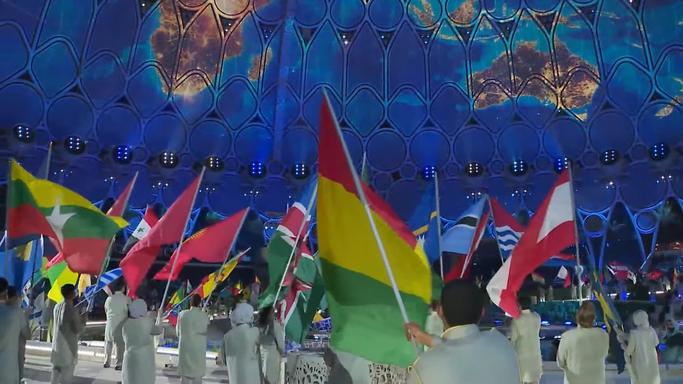 Expo 2020, la spettacolare cerimonia di apertura con Andrea Bocelli