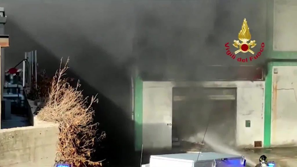 incendio a sassari