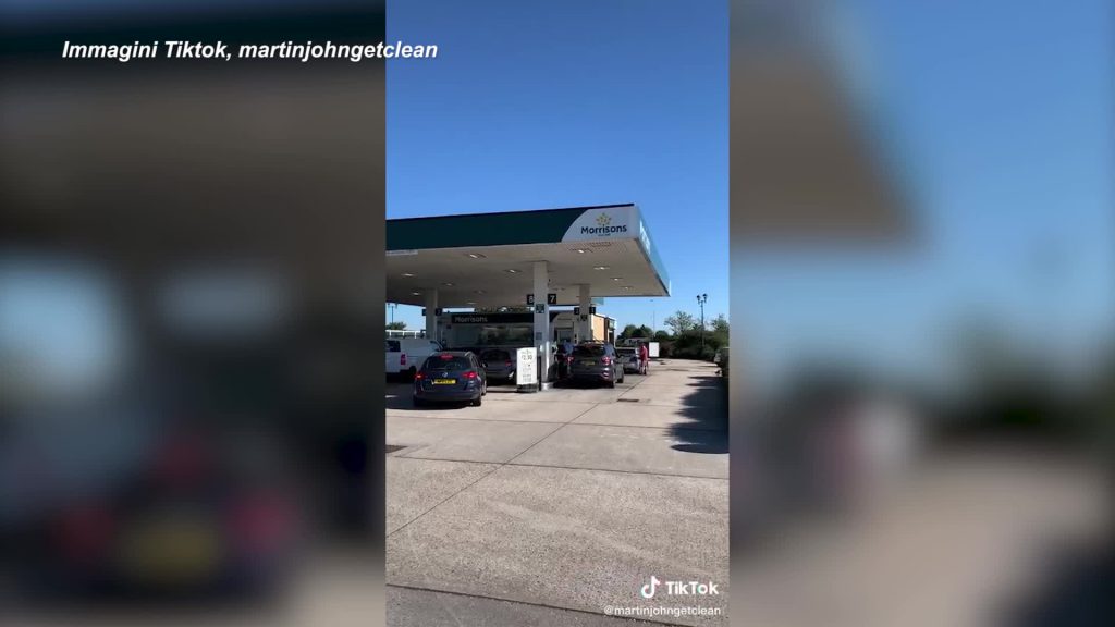 gran bretagna, carburante razionato