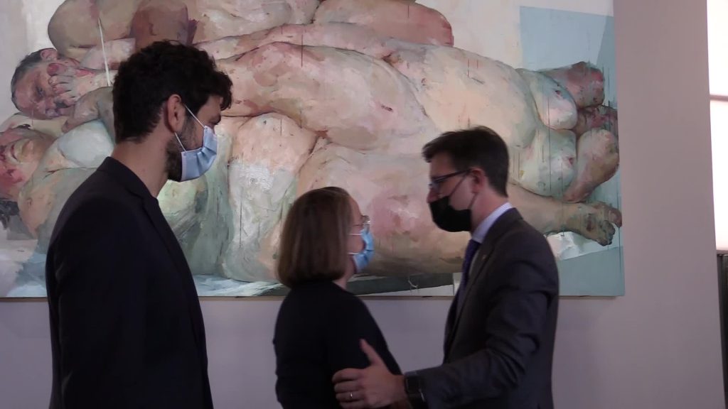 Firenze, Jenny Saville in mostra: "Tra le più grandi pittrici al mondo"