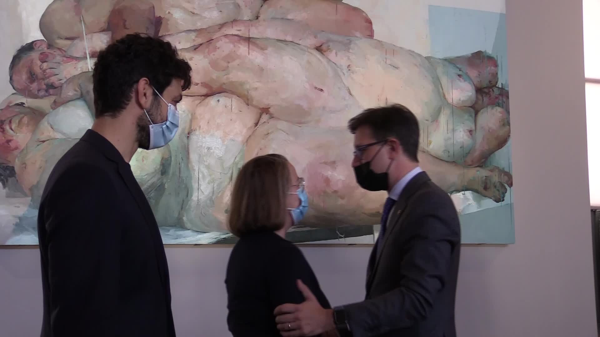 Firenze, Jenny Saville in mostra: "Tra le più grandi pittrici al mondo"