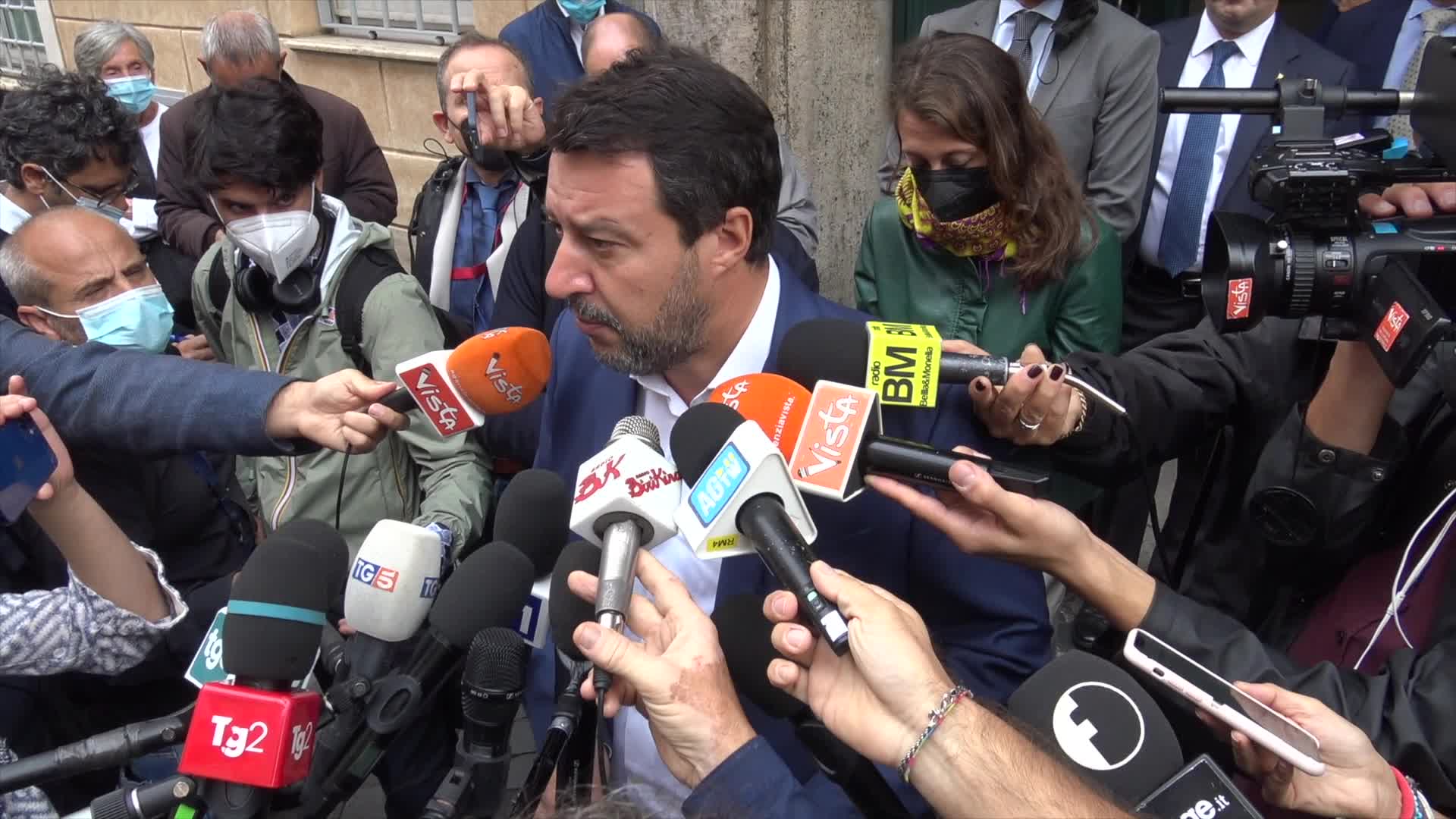 Salvini: "Contiamo che Parlamento modifichi testo e tolga patrimoniale"