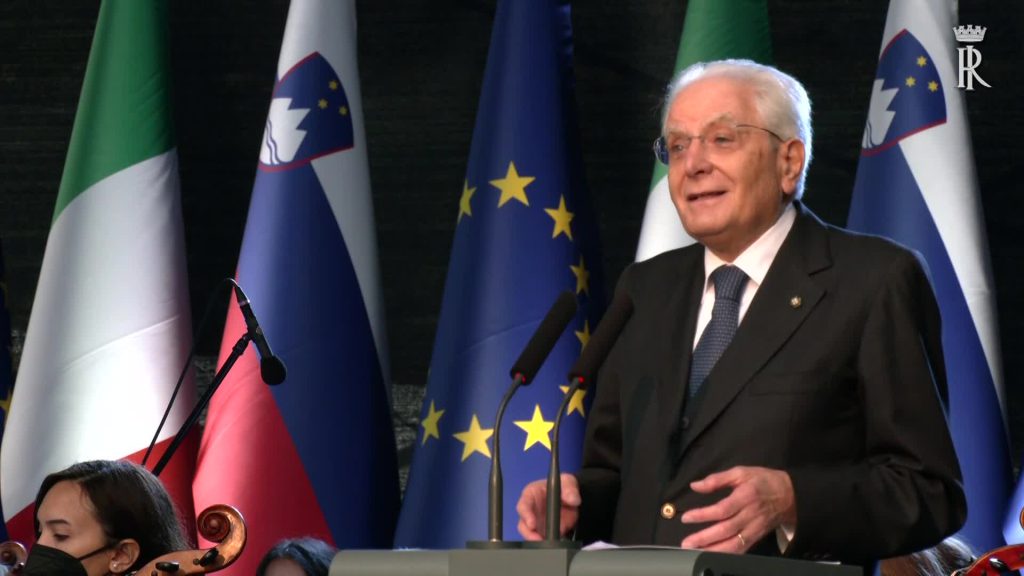 Gorizia-Nova Gorica, Mattarella: "Saranno vetrina dell'autentico spirito europeo"