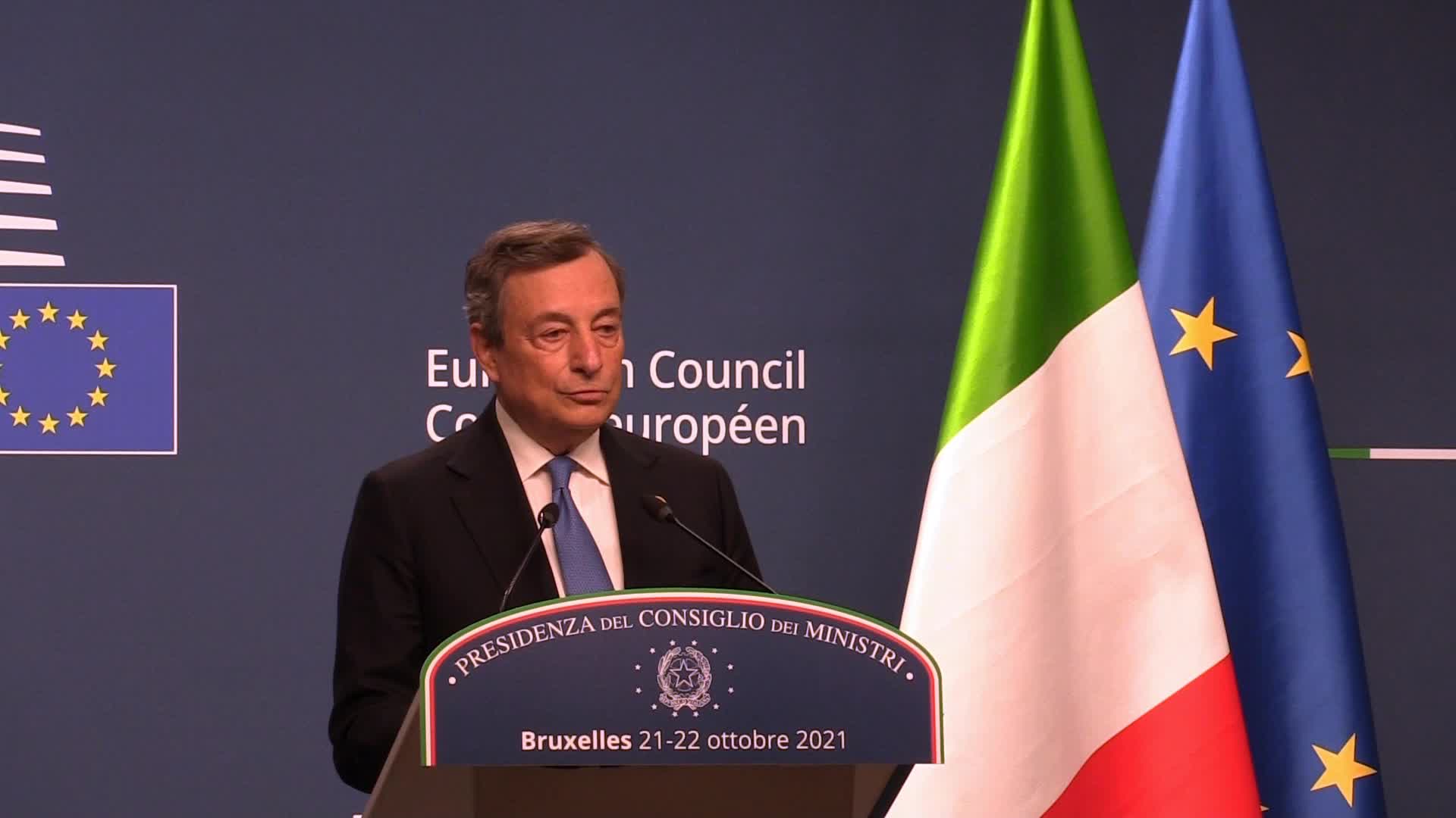 Libia, Draghi: "Sbarchi in Italia insostenibili, Ue trovi accordo"
