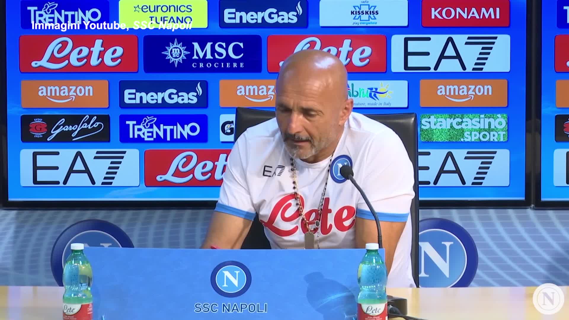 Spalletti: "Totti? Un giorno la mia fiction: 'Speriamo di morì tutti dopo'" - VIDEO