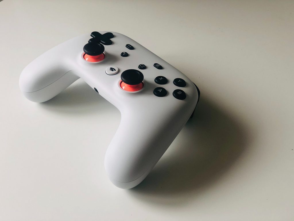 Il controller di Google Stadia (Cristiano Pinto-Unsplash)