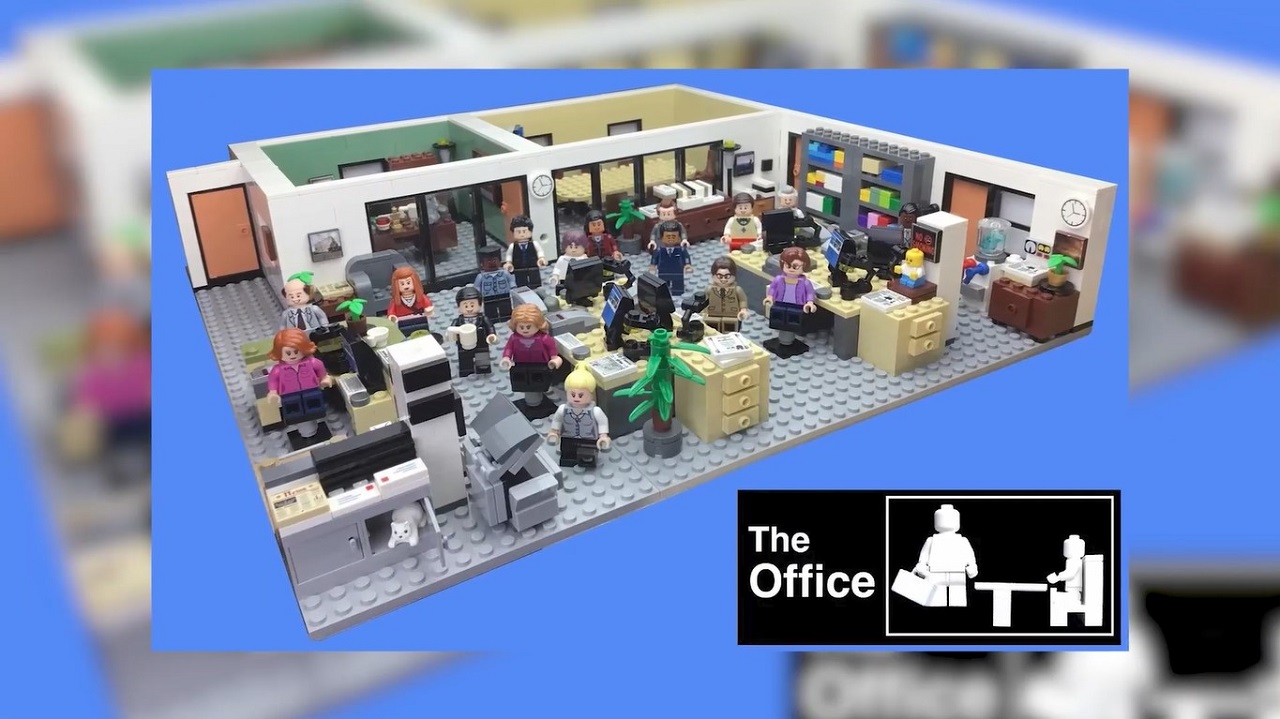 Il set Lego dedicato a The Office (credit: ideas.lego.com)
