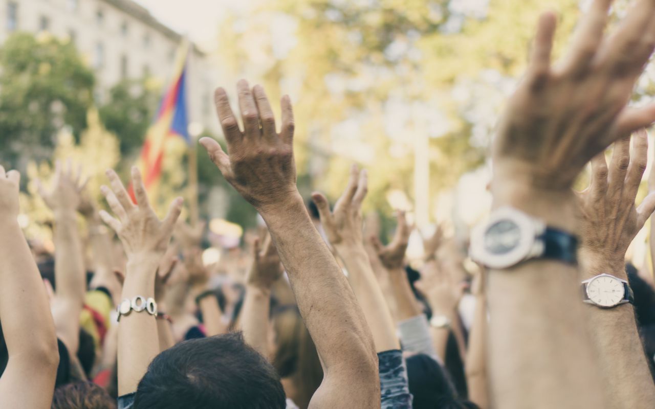 manifestazione solidarietà cgil