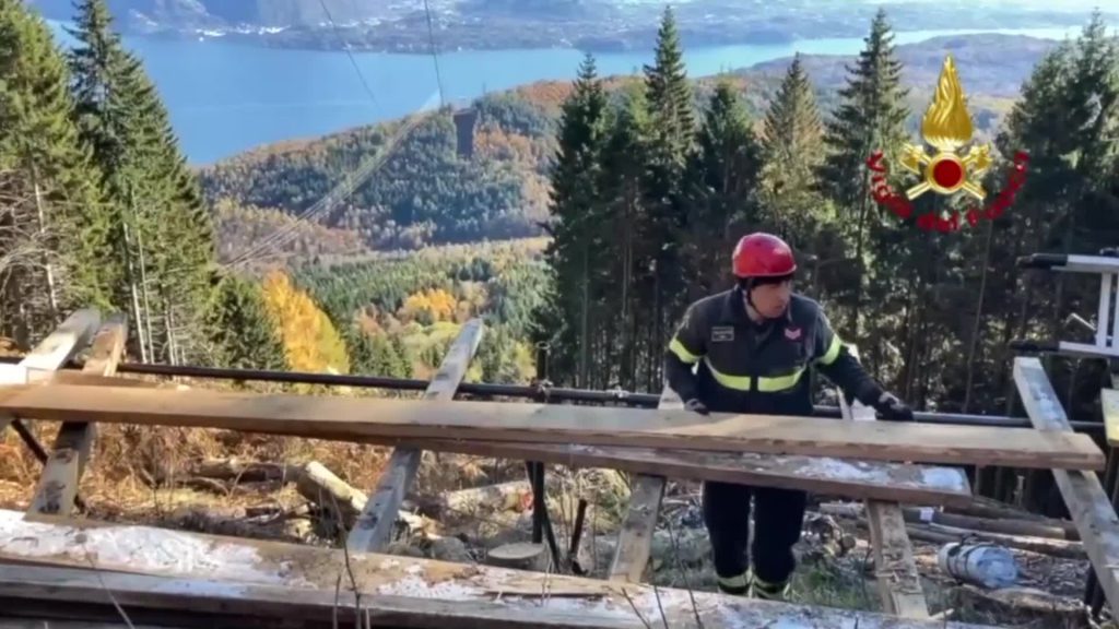 Tragedia del Mottarone: al via la rimozione della cabina