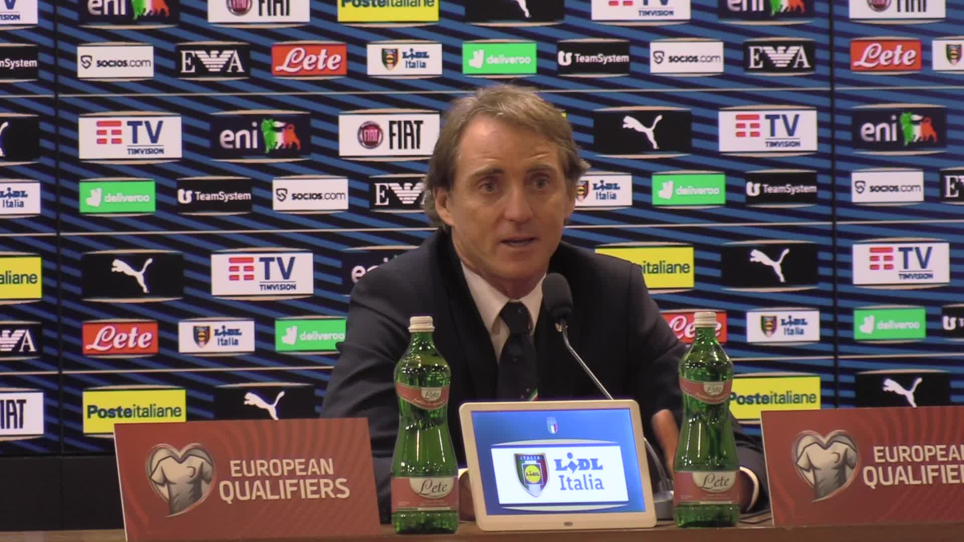 Italia, Mancini: "Jorginho? Probabilmente cambieremo rigorista"