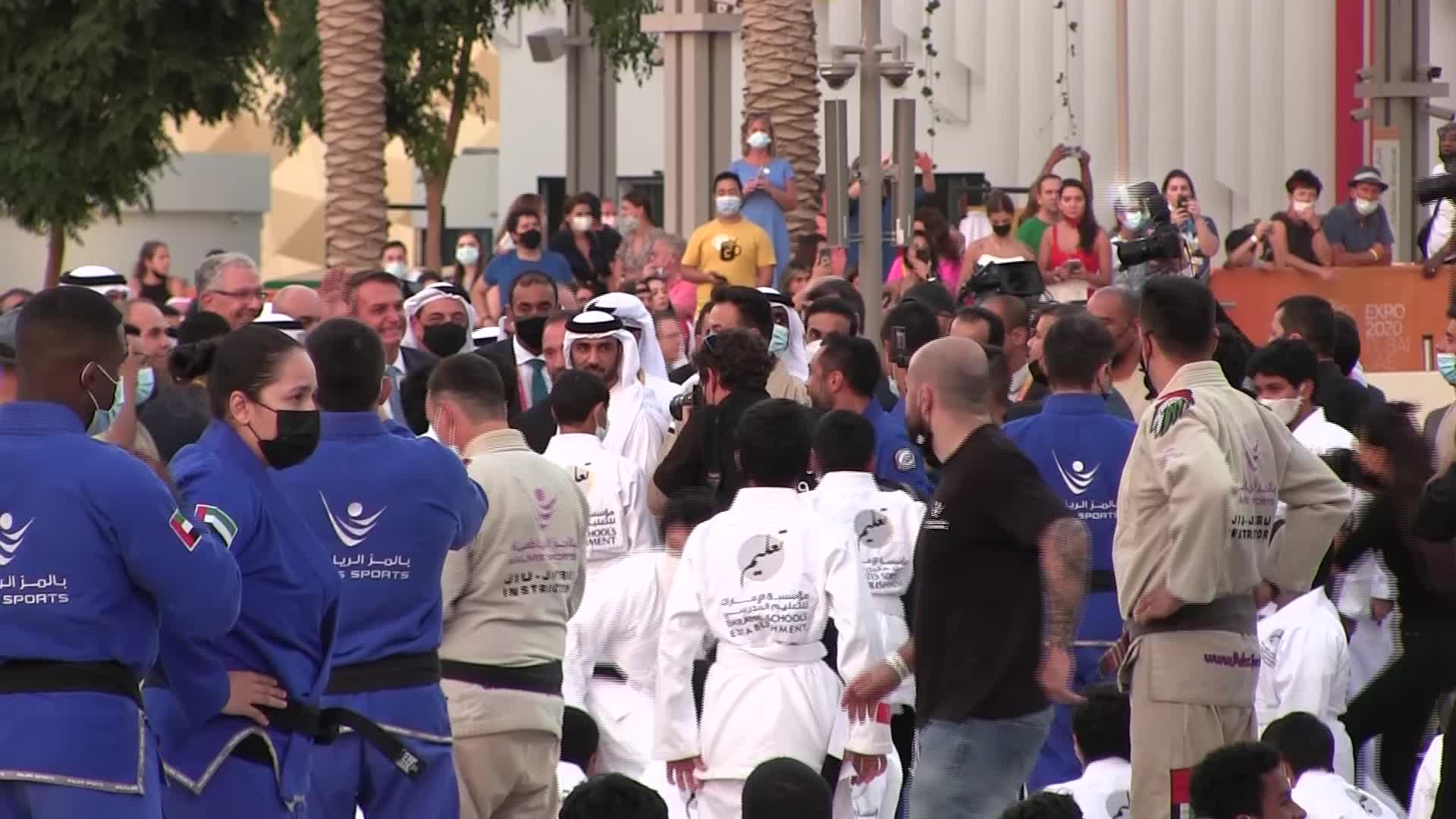 Expo Dubai 2020, Guinness World Record con la più grande lezione di Jiu-Jitsu al mondo: presente Bolsonaro