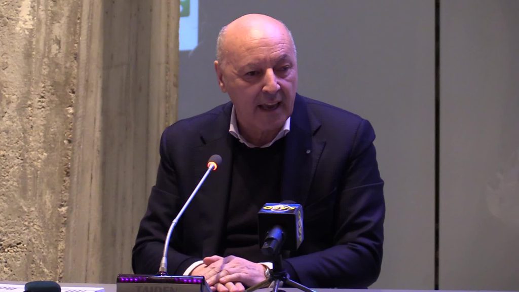Marotta: "Nostro calcio in crisi, meno male ci sono proprietà straniere"