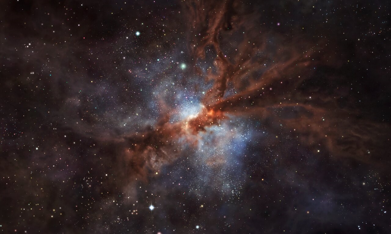 Rappresentazione Artistica di NGP-190387 Credit: Eso/M.Kornmesser