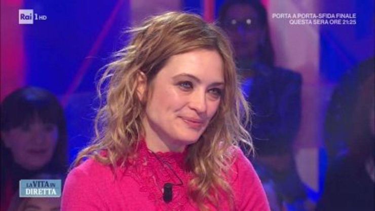 Carolina Crescentini La Vita in Diretta