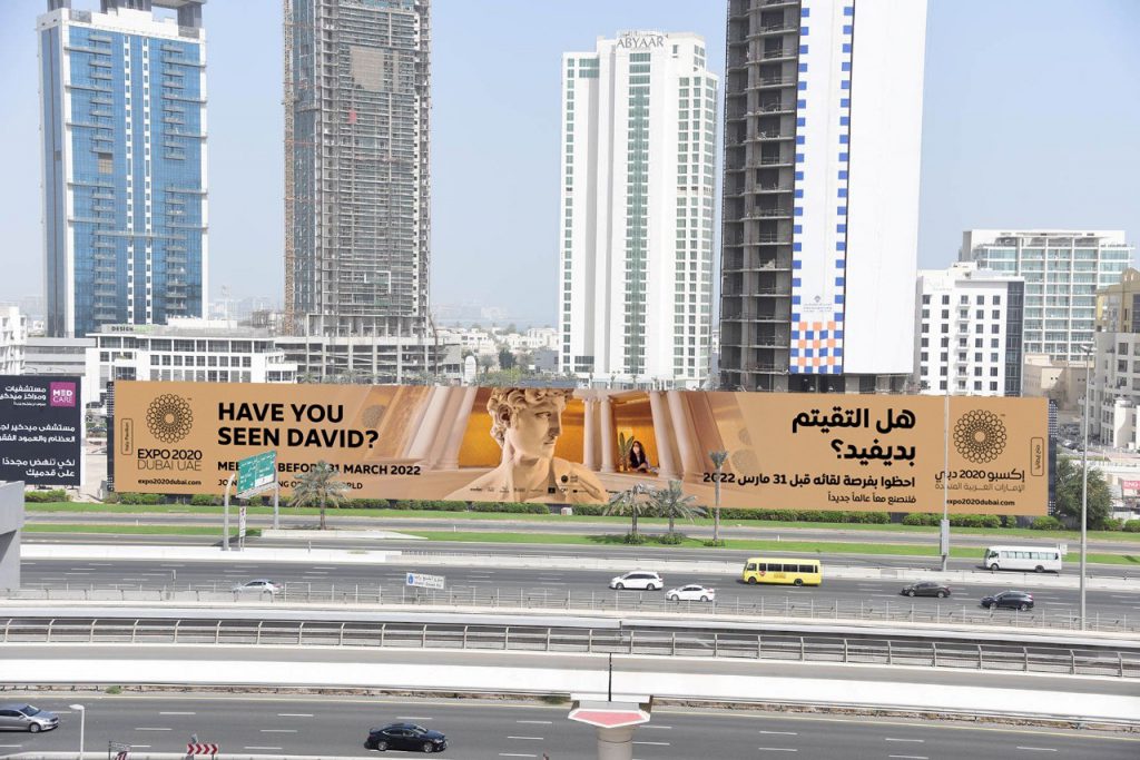 Expo Dubai 2020: "Have you seen David?", Italia sempre più protagonista