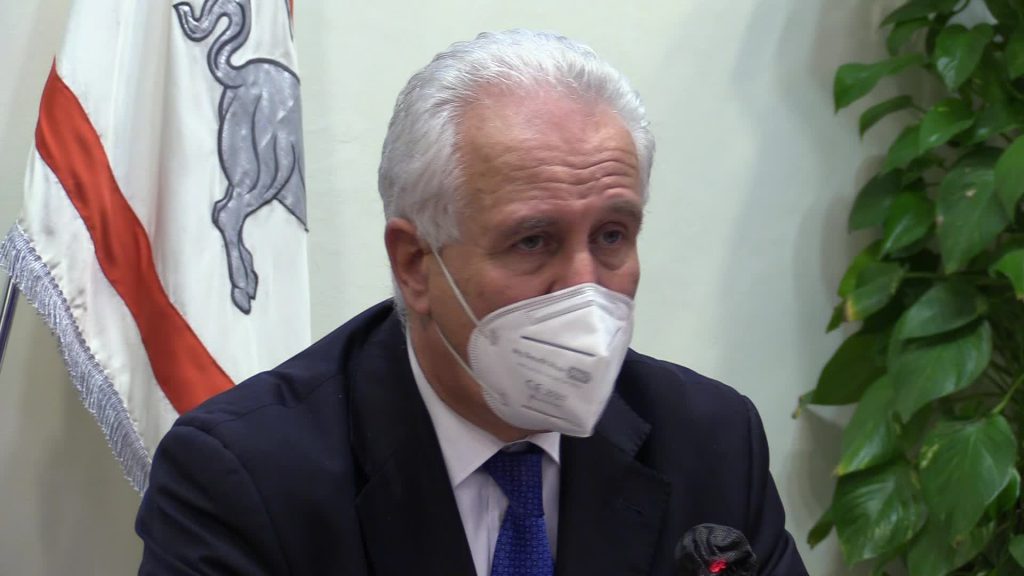 il presidente della Toscana Giani